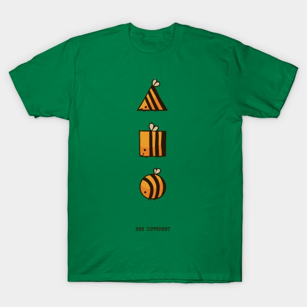 BEE DIFFERENT T-Shirt by huebucket